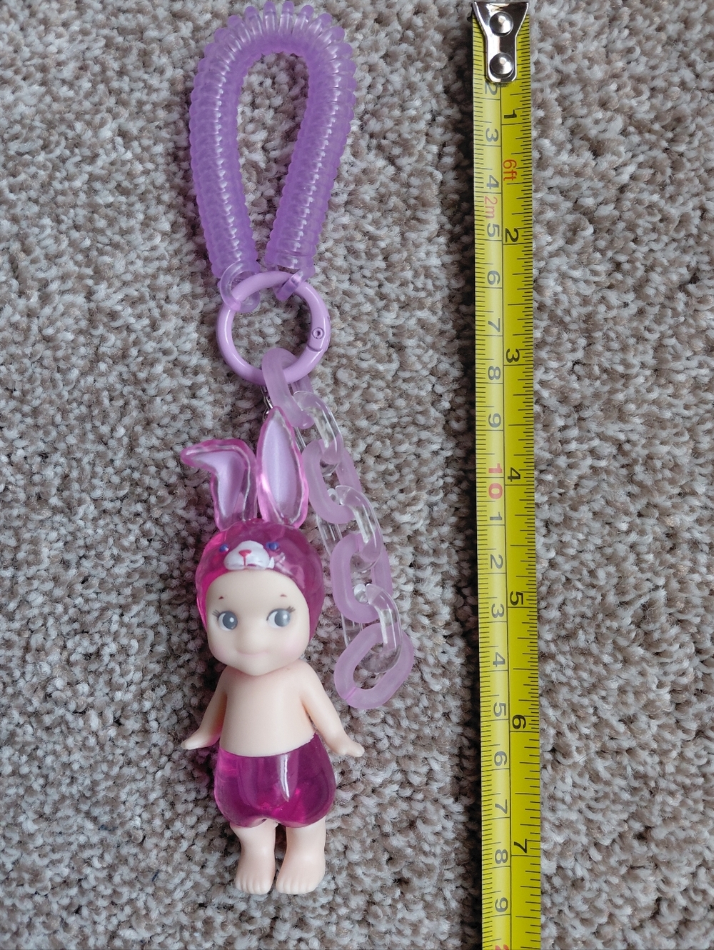 Rabbit Doll Keychain - Picture 4 of 4